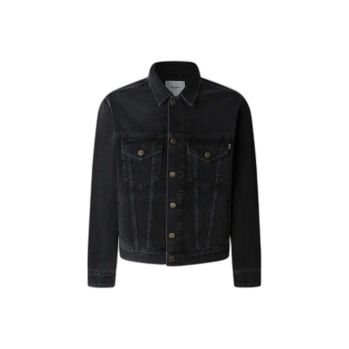 8447166524438 - Regular Fit Jeansjacke aus reiner Baumwolle