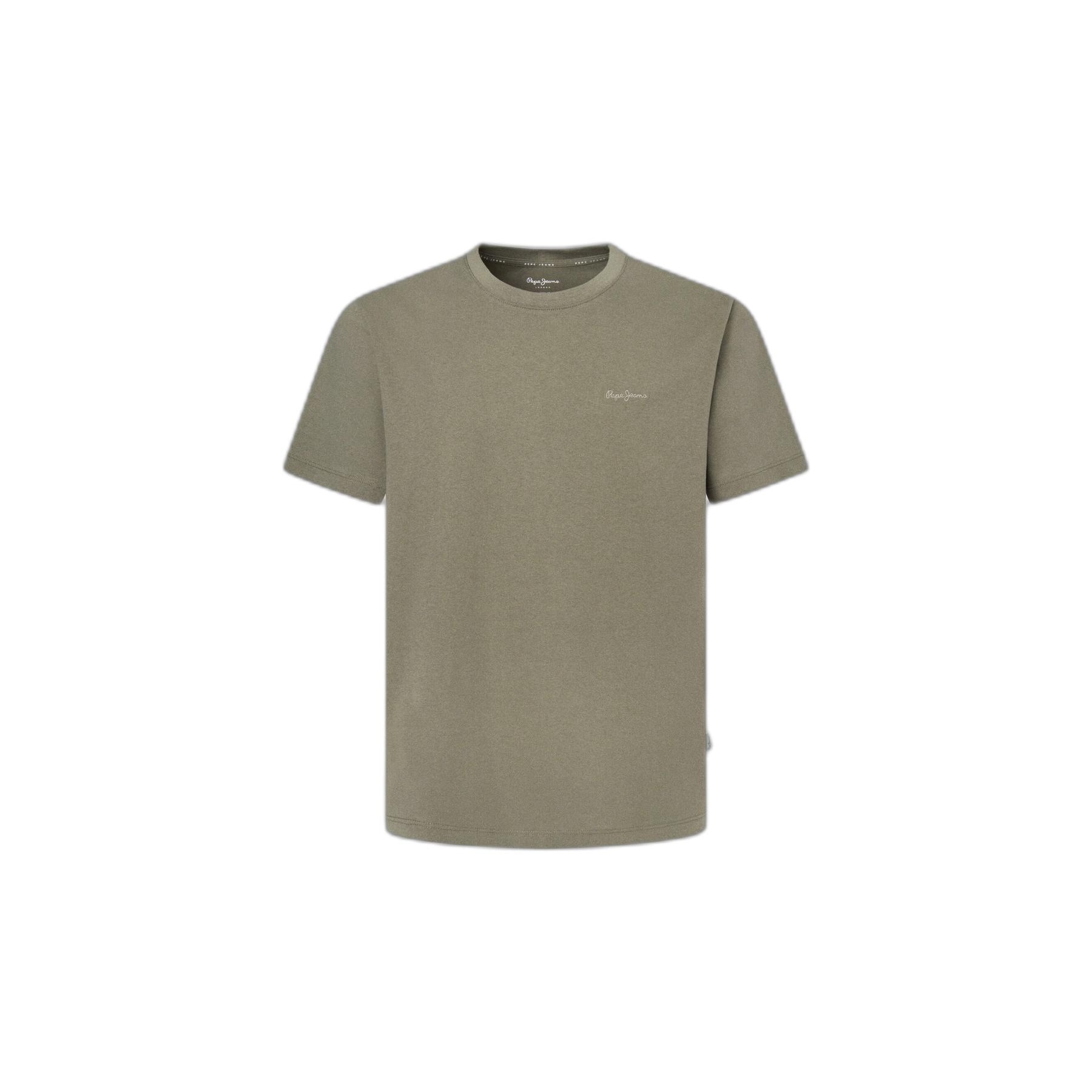 8445866909104 - T-Shirt mit Label-Stitching Modell Connor