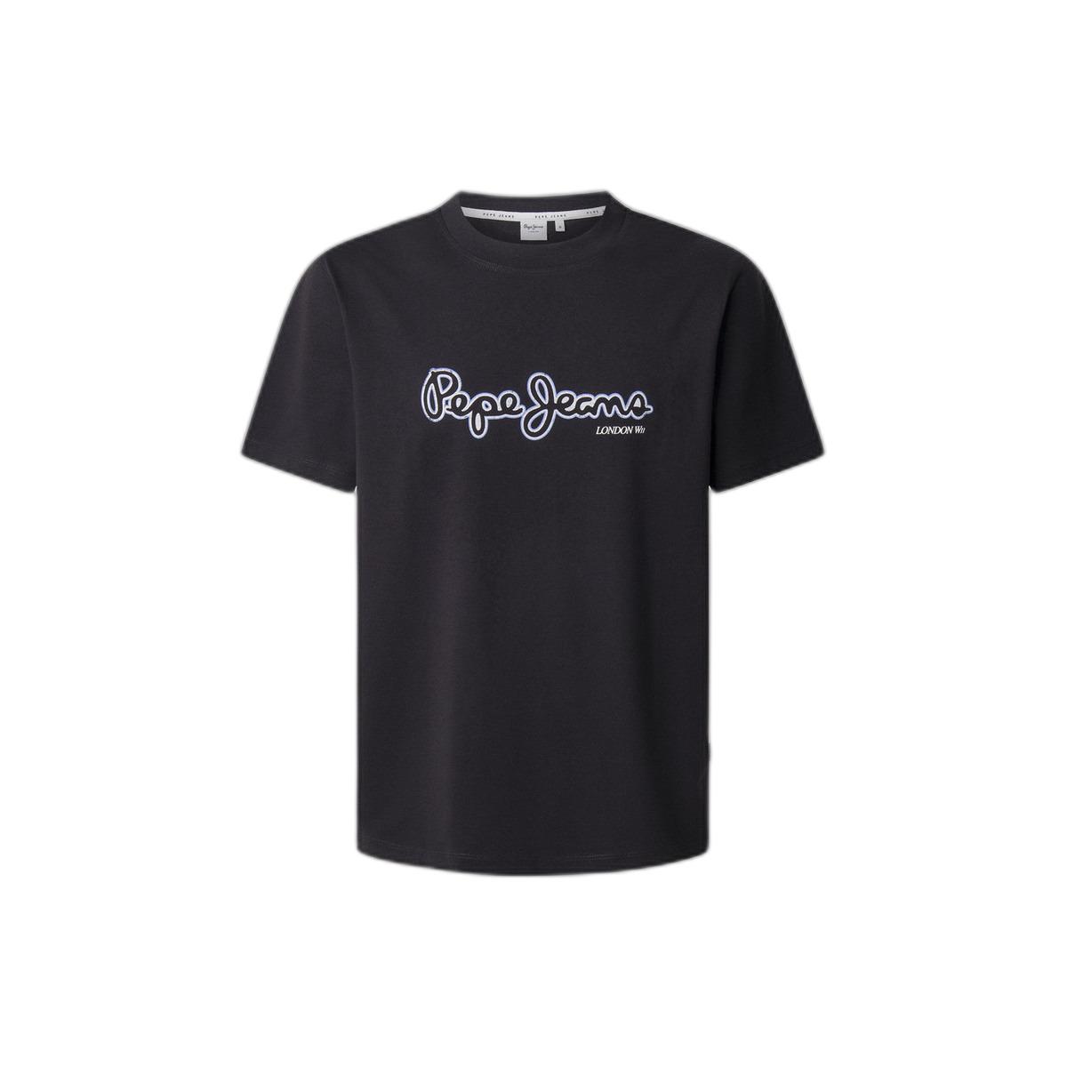 8447166042666 - T-Shirt mit Label-Print Modell DORIAN