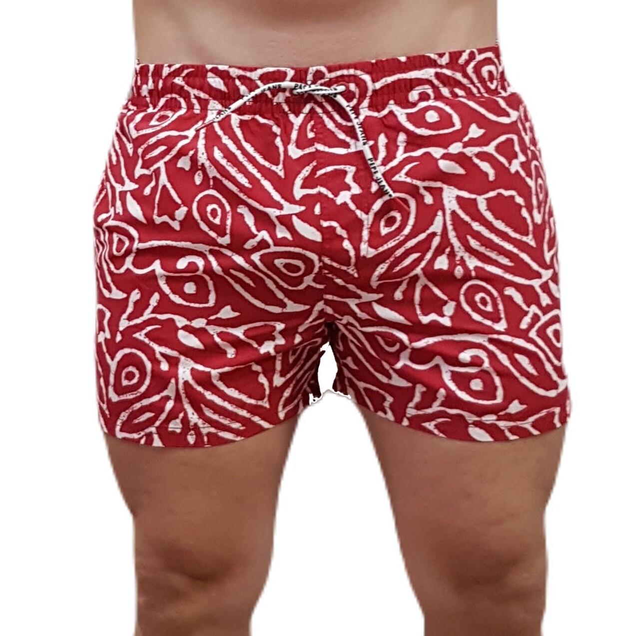 8447166366434 - Badehose Abstract Leaf