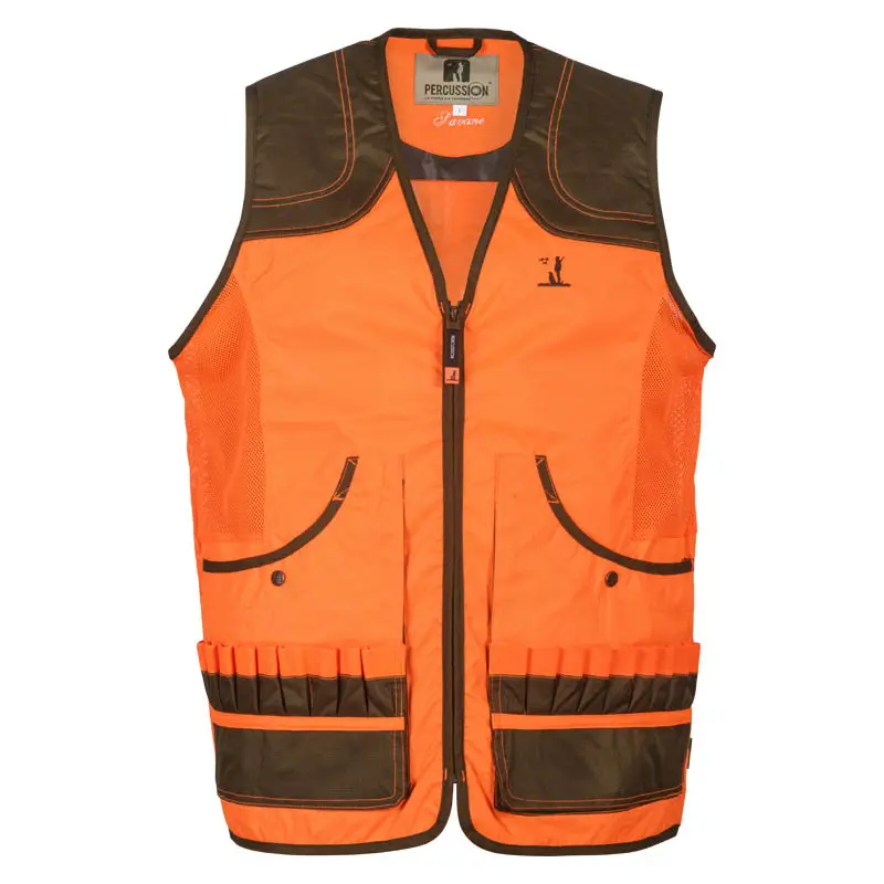 Percussion Orange Vest Savane