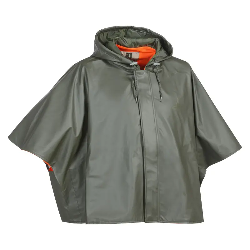 Percussion Vert Reversible Hooded Cape