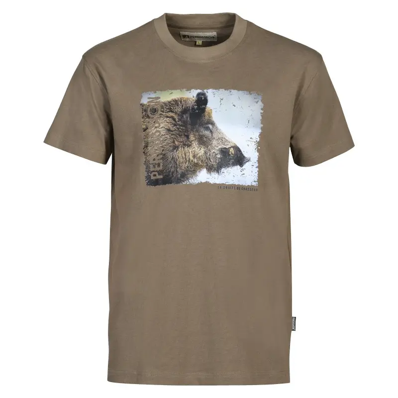 T-shirt PERCUSSION Sanglier