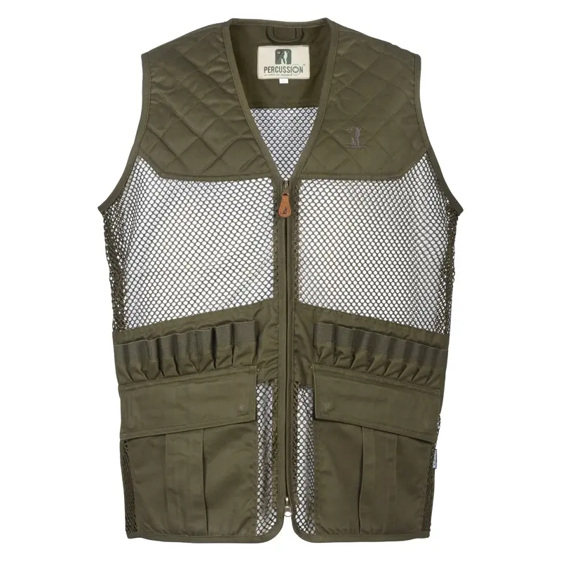 Percussion Vert Mesh Vest Savane