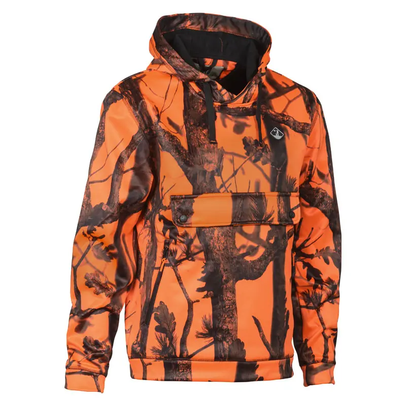Percussion Orange Hooded Sweatshirt