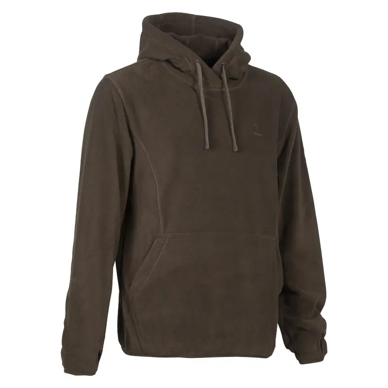 Percussion Marron Hooded Sweatshirt