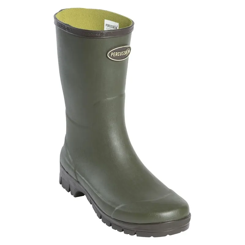 Comparer les prix de Demi-bottes de pluie jersey PERCUSSION Marly