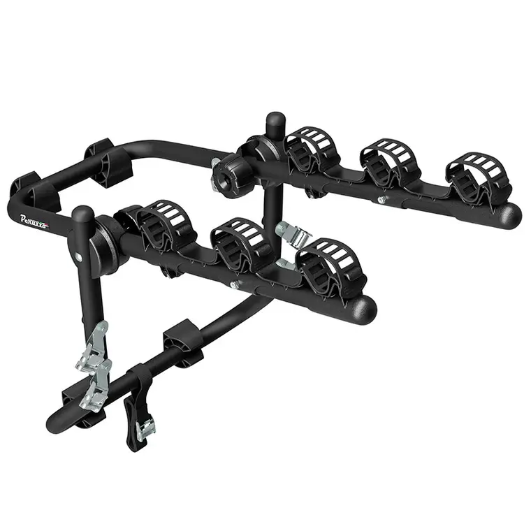 Image of Kofferraum-Fahrradträger für 3 Fahrräder mit Stellplatz in Folie verpackt Peruzzo Verona 45 kgs