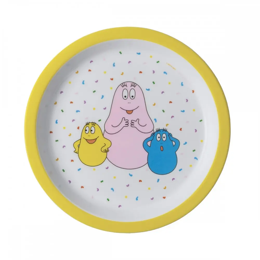Barbapapa-Teller für Kinder Petit Jour