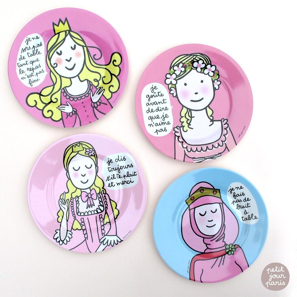 3585190029514 - Dessertteller Baby petit jour princesse je goûte avant de dire 3585190029514 - Dessertteller Baby petit jour princesse je goûte avant de dire