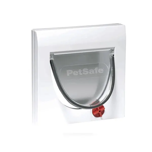 Petsafe Blanc 4-Position Cat Flap With Tunnel