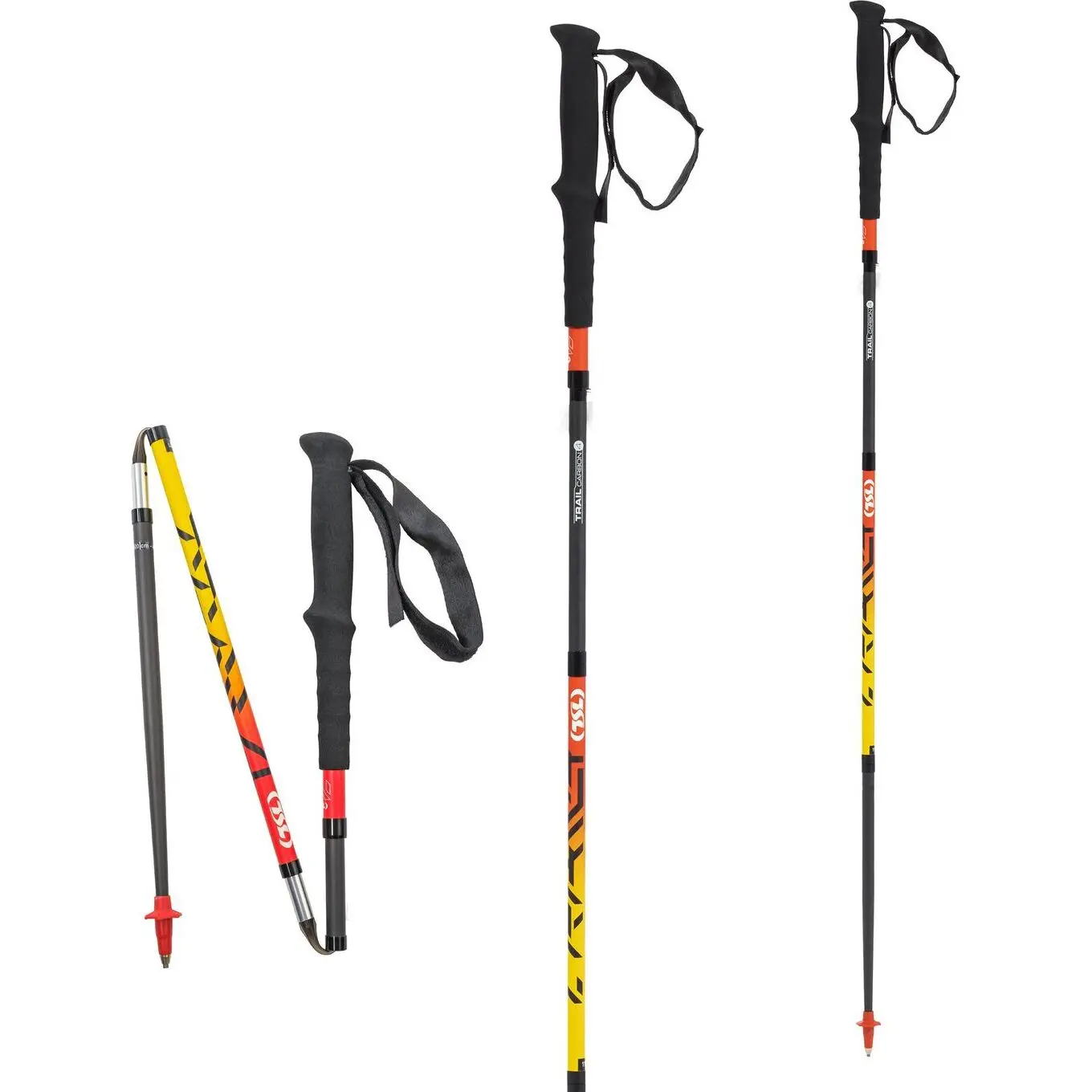 Trail stick TSL Trail Carbon 4 Ultra Mid Fire