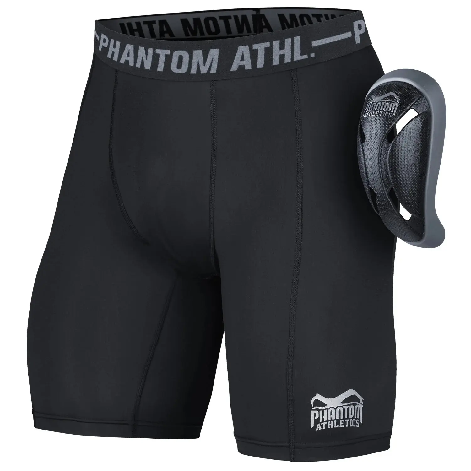 Phantom Athletics Men's Noir Protective Shorts Vector