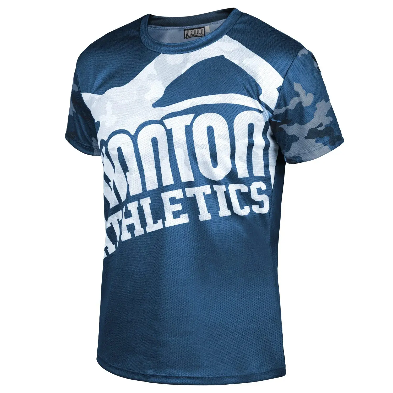 T-Shirt EVO Warfare - Bleu - male - Size: L