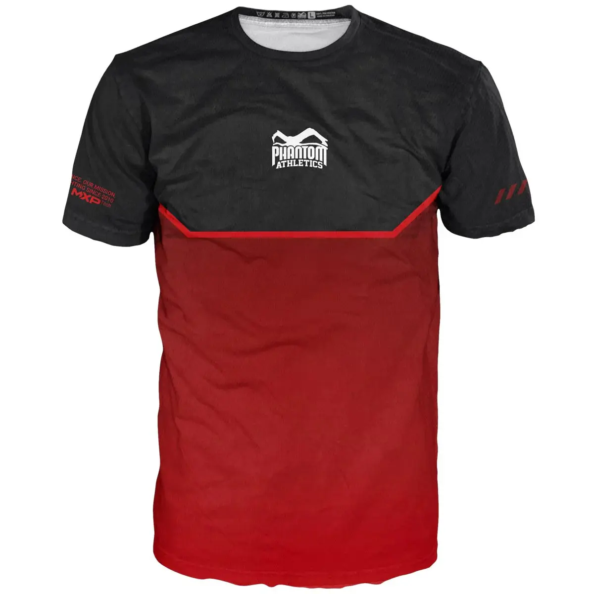 T-Shirt Evo Apex - Rouge - male - Size: S