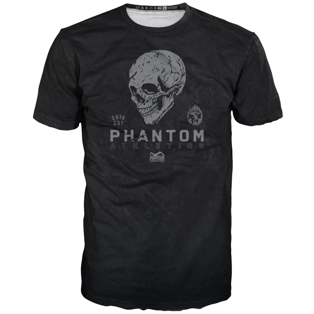 T-Shirt Evo skull - Noir - male - Size: M