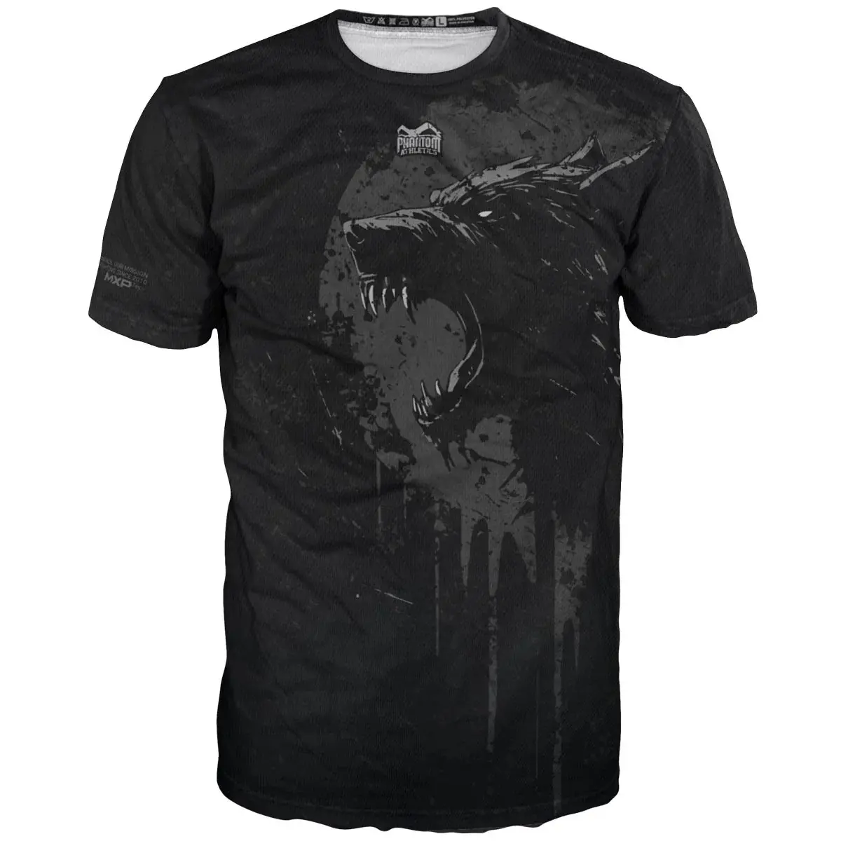 T-Shirt Evo Werewolf - Noir - male - Size: XL