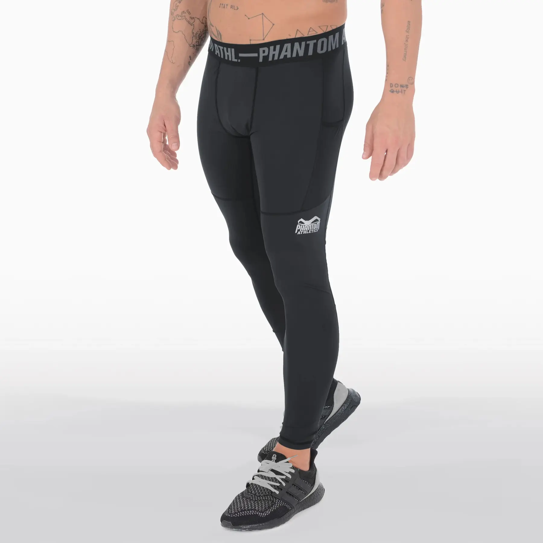Phantom Athletics Men's Noir Compression Leggings Tactic