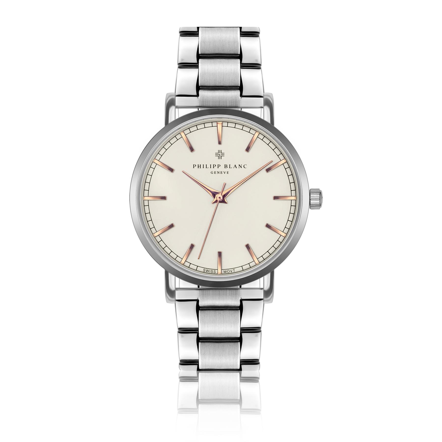 7756613318799 - Silberne Uhr Basel