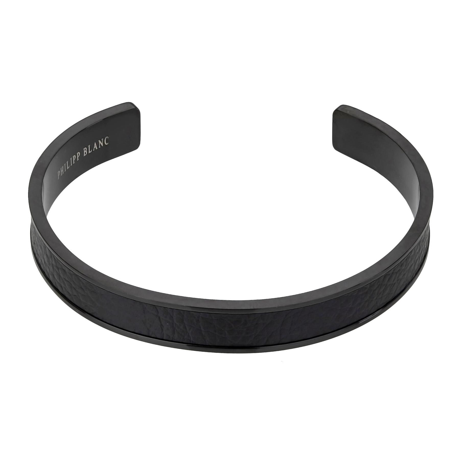 7756613395301 - Armband aus echtem Leder und Edelstahl Simon