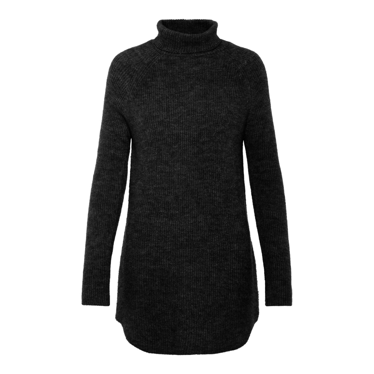 5714487565734 - Rollkragenpullover Pcellen in Schwarz - XS 5714487565734 - Rollkragenpullover Pcellen in Schwarz - XS