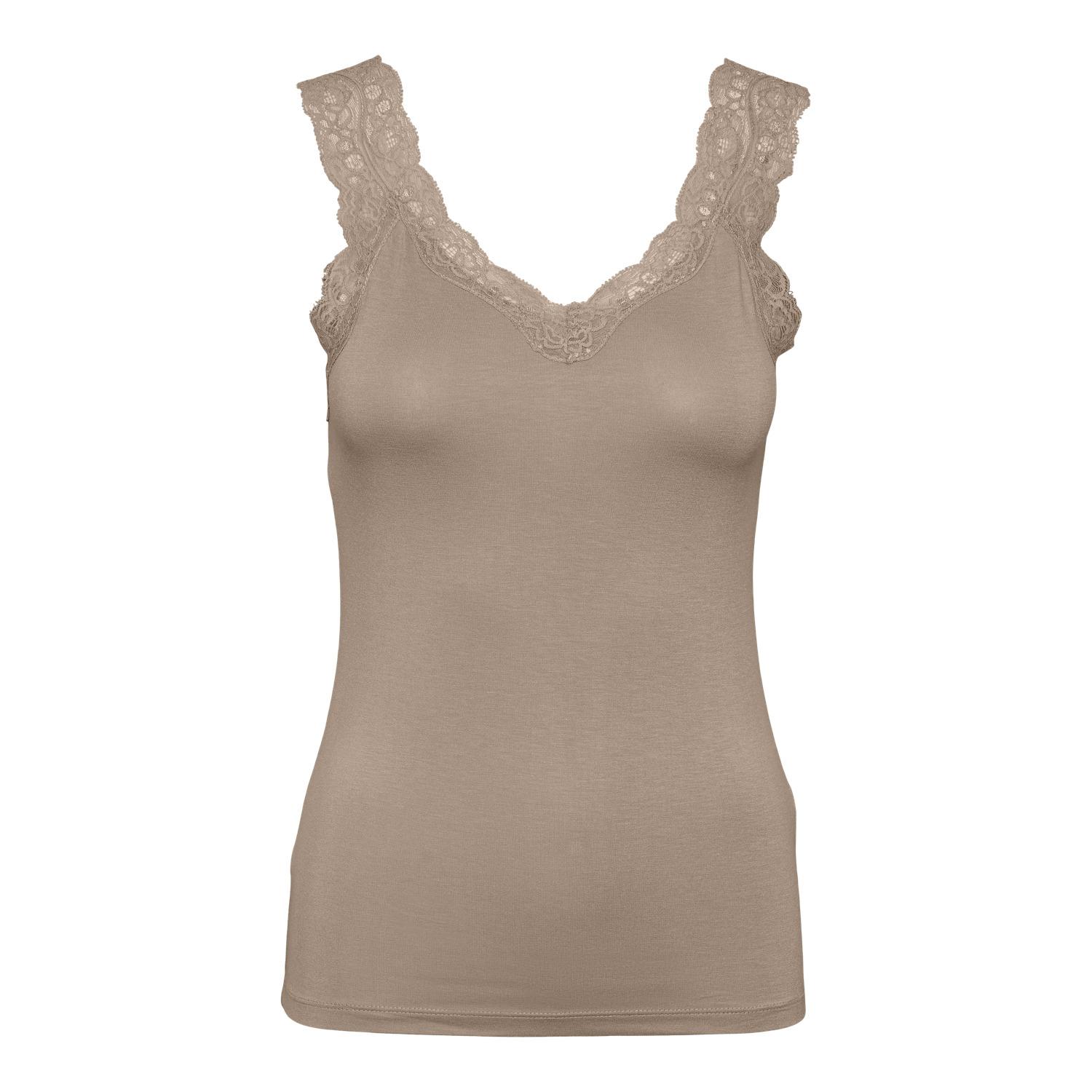 5715095232292 - Top Barbera Viskose Beige 5715095232292 - Top Barbera Viskose Beige