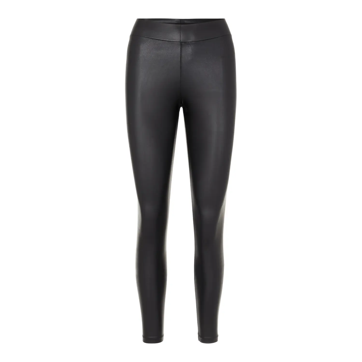 5715112802019 - - Beschichtete Leggings in Schwarz mit hohem Bund