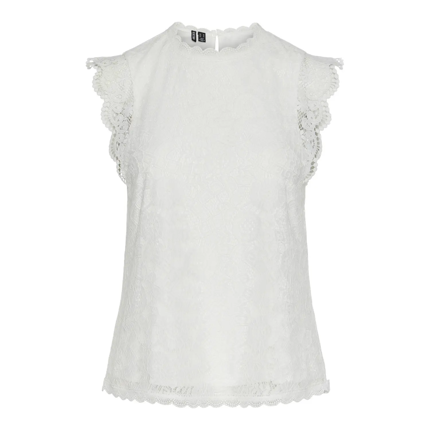 5715214789430 - Tanktop aus Spitze Langarm Damen Olline