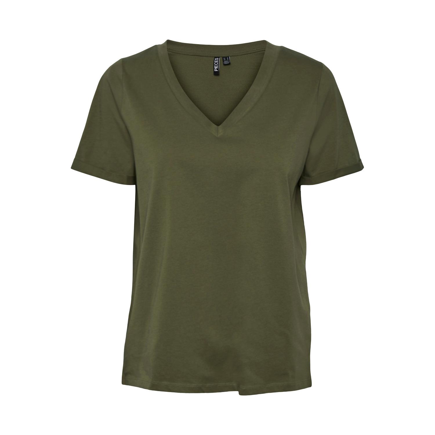 5715214506396 - T-Shirt mit V-Ausschnitt Damen Ria 5715214506396 - T-Shirt mit V-Ausschnitt Damen Ria