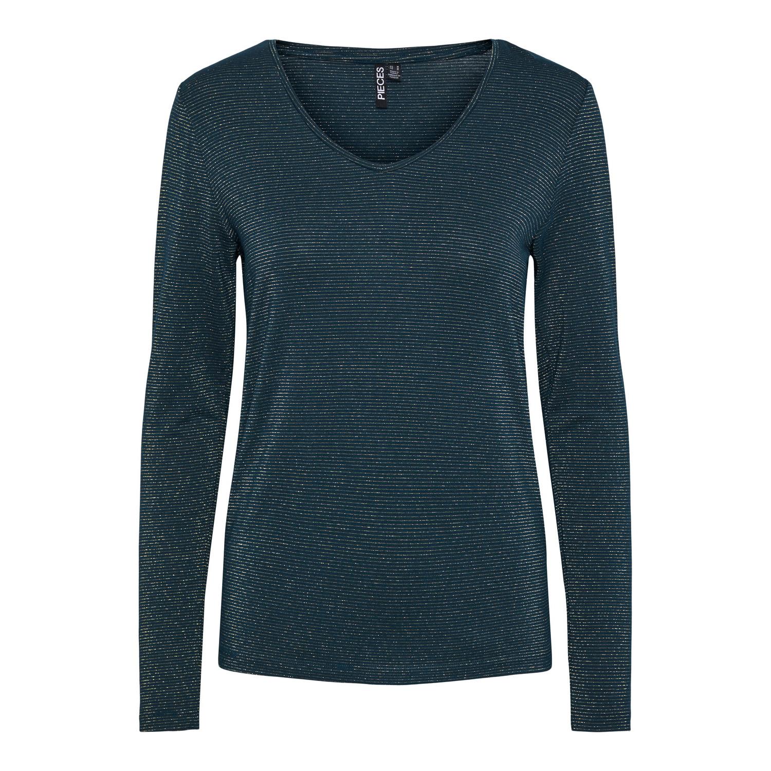 5715429079043 - Langarmshirt gestreift Damen Billo Lurex