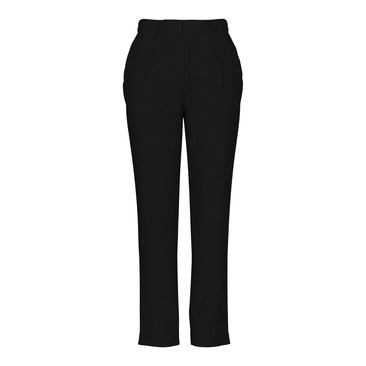 Hochgeschnittene Hose Damen Pieces Kamil