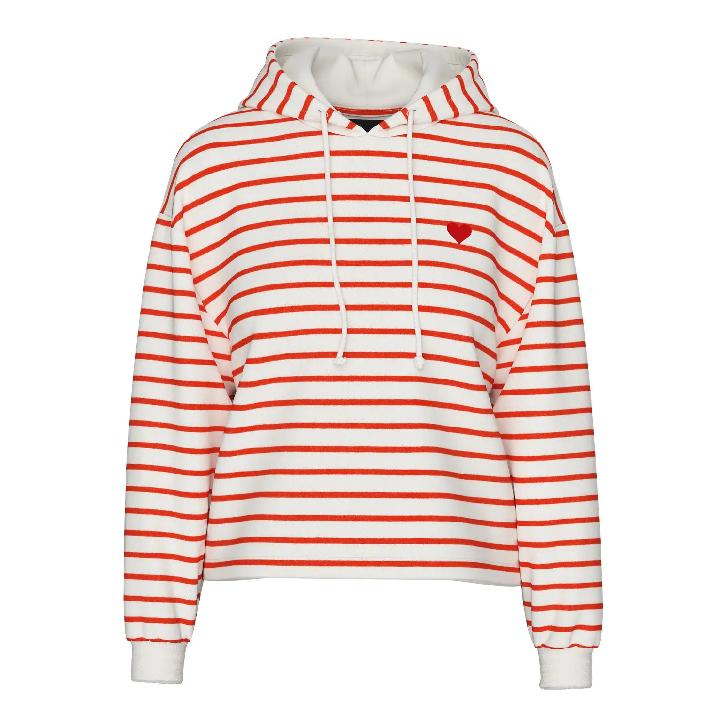5715675800262 - Hoodie Damen Chilli Stripes