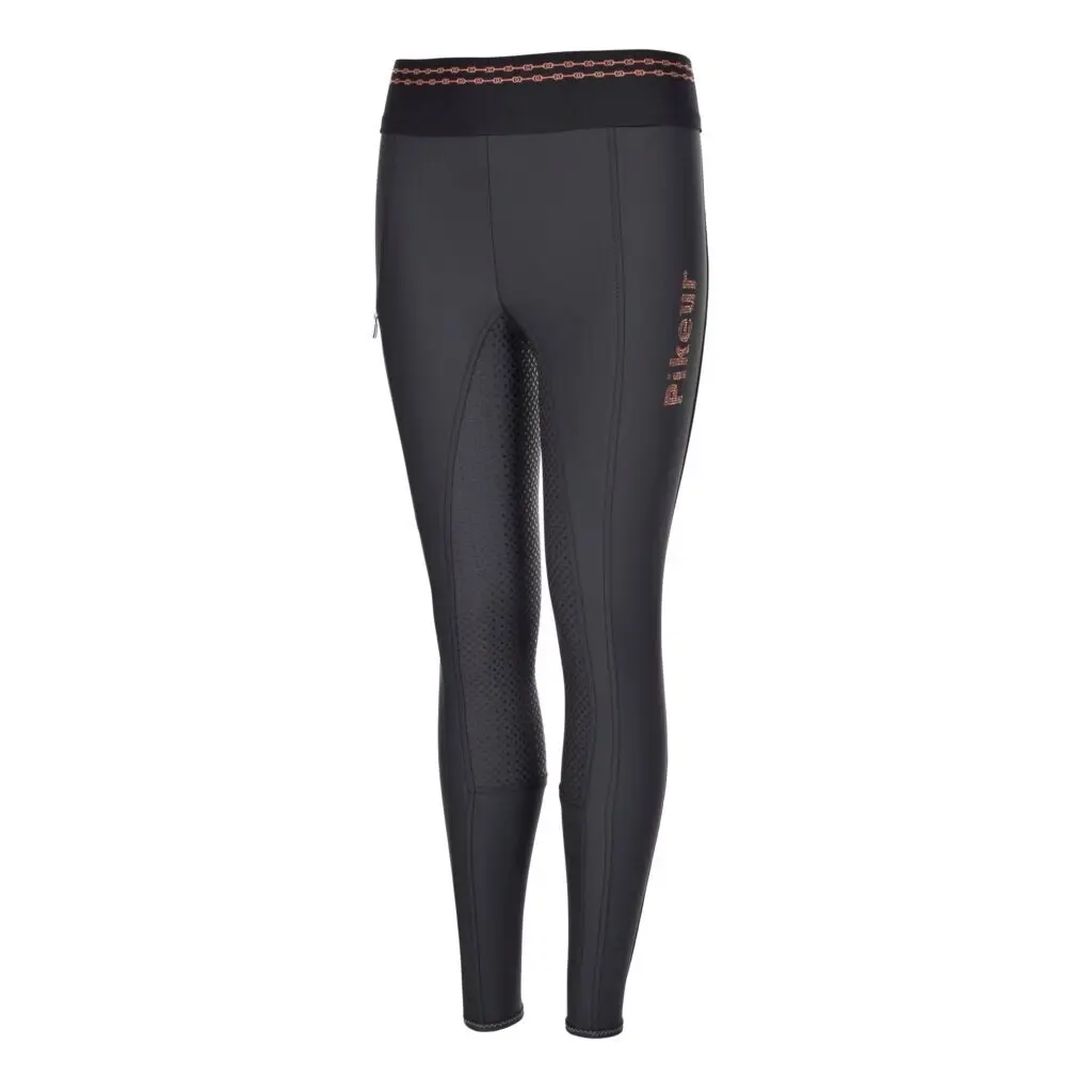 Pikeur Gris Children's Full Grip Riding Leggings Ida