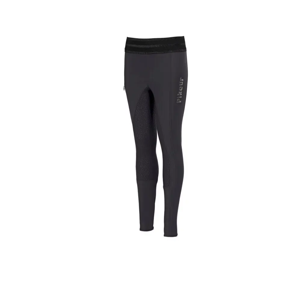 Pikeur Gris Children's Full Grip Riding Leggings Ida