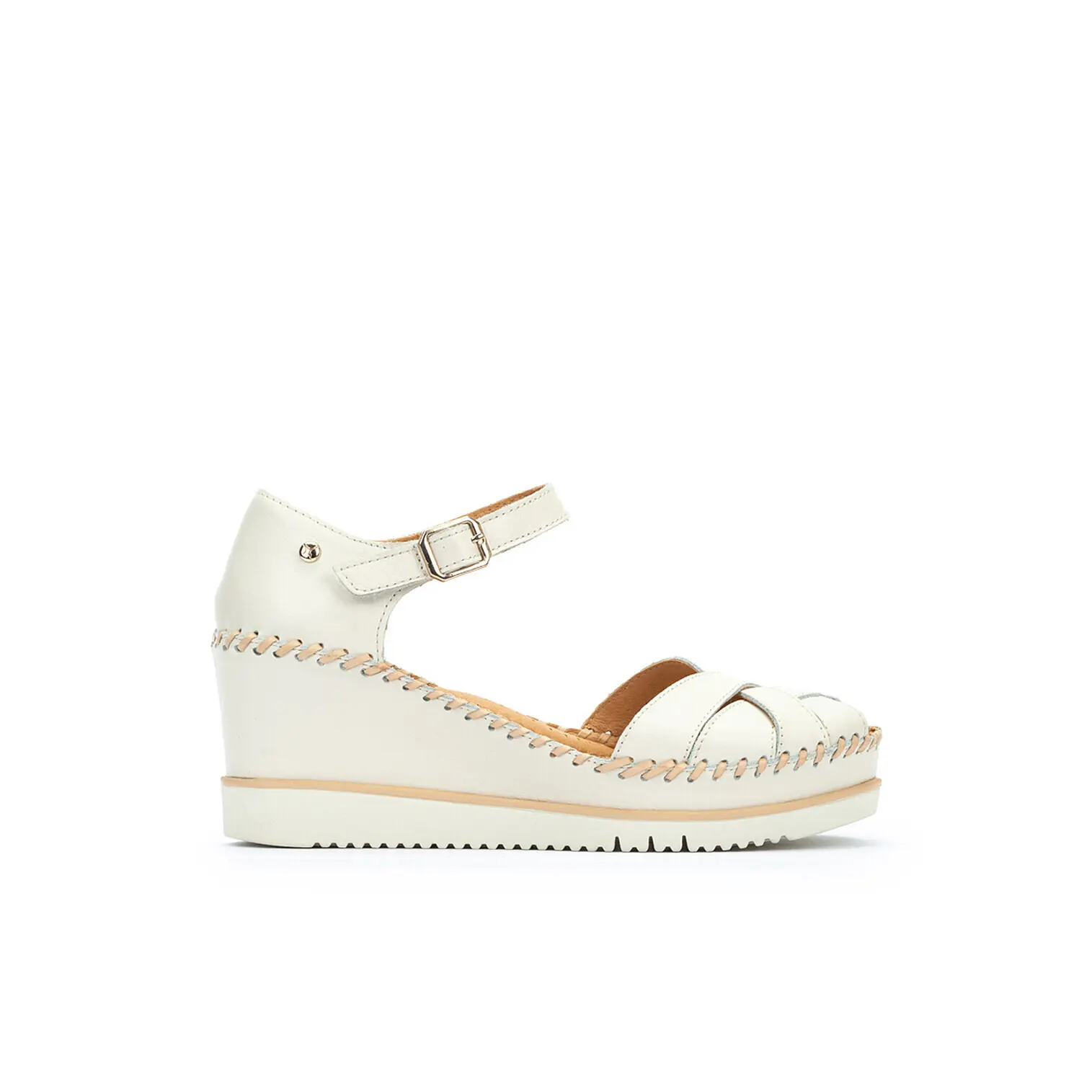 8445442457036 - Damen Keilsandaletten mit Kreuzriemen Aguadulce