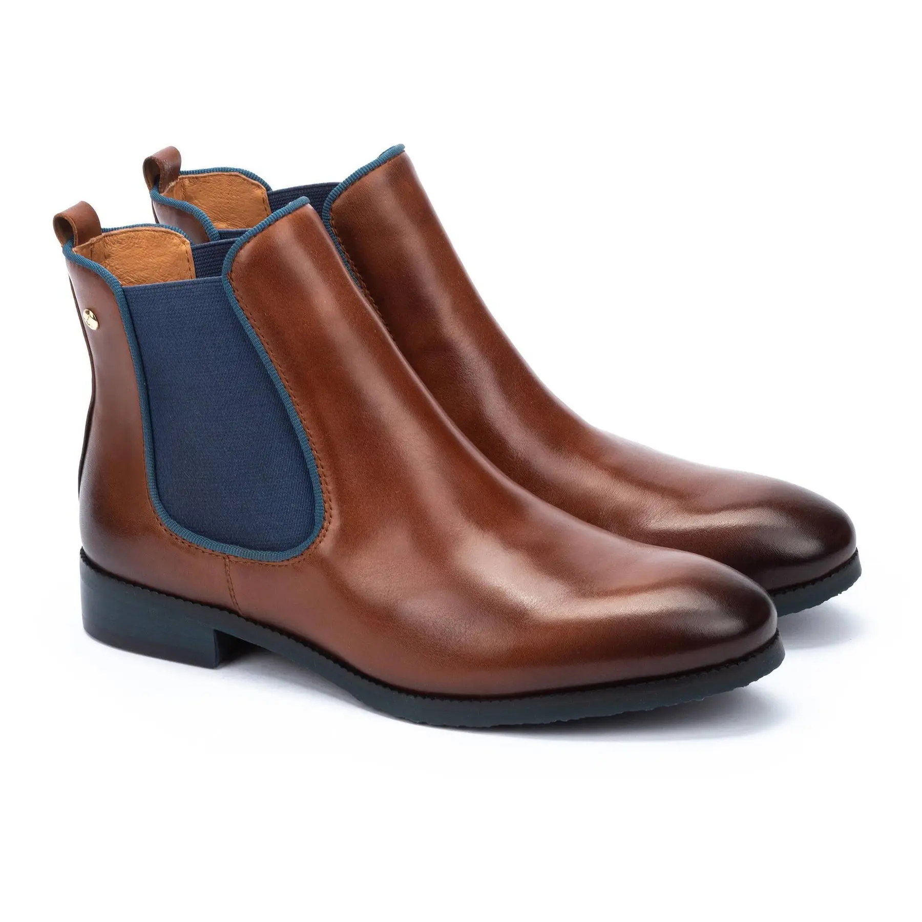 8434317597168 - Pikolinos Chelsea-Boots Royal in mittelbraun Stiefeletten für Damen