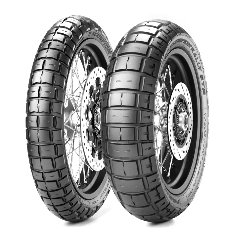 Motorrad-Reifen Pirelli Scorpion Rally STR (F) 110/80-14 M/C 53P TL M+S