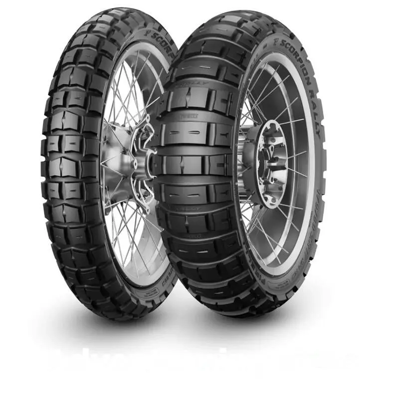 Motorrad-Reifen Pirelli Scorpion Rally (F) Std + Ducati Multistrada Enduro Ktm 1190 Adv