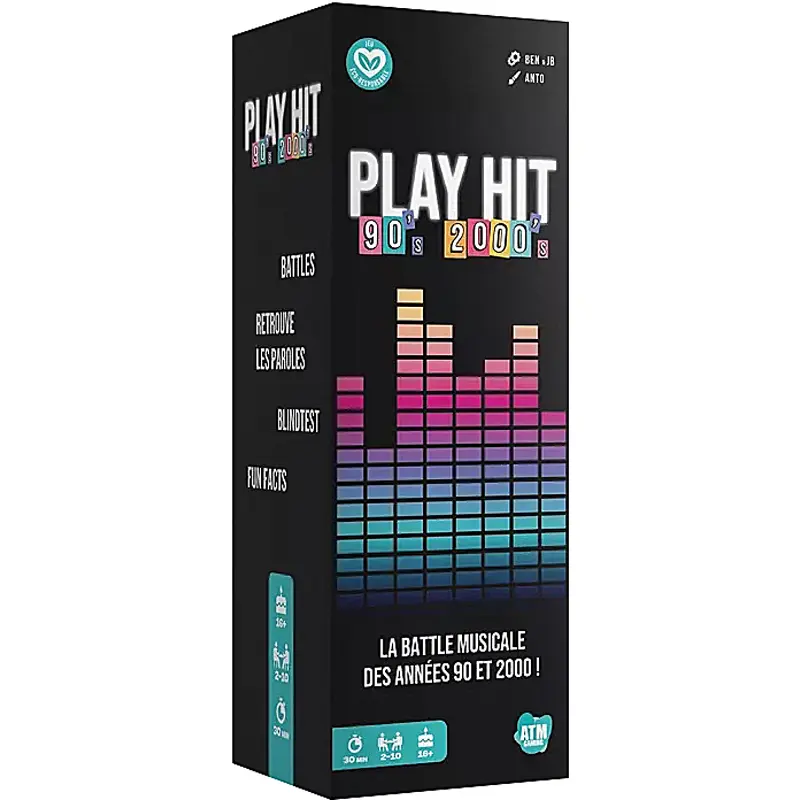 Musikalisches Gesellschaftsspiel PixieGames Play Hit 1990 2000