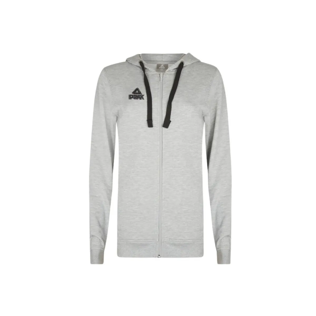 Peak Femme Sweatshirt zip élite, Gris, Taille M