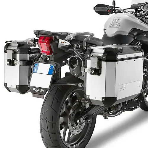 Motorrad-Seitenkofferhalter Givi Monokey Cam-Side Triumph Tiger 800/800 Xc/800 Xr (11 À 17)