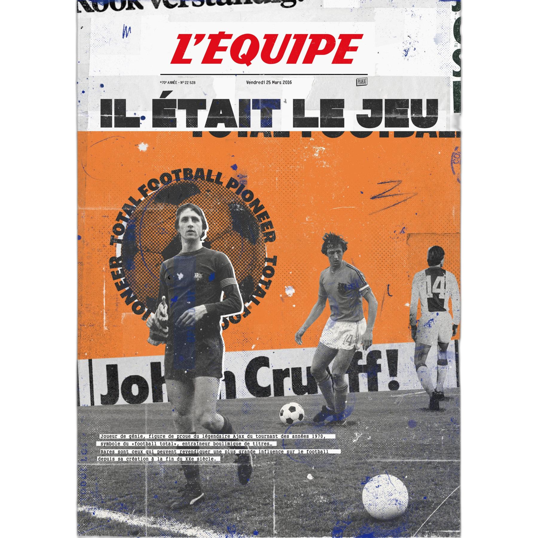 3760401320189 - Fotorahmen LEquipe - Cruyff