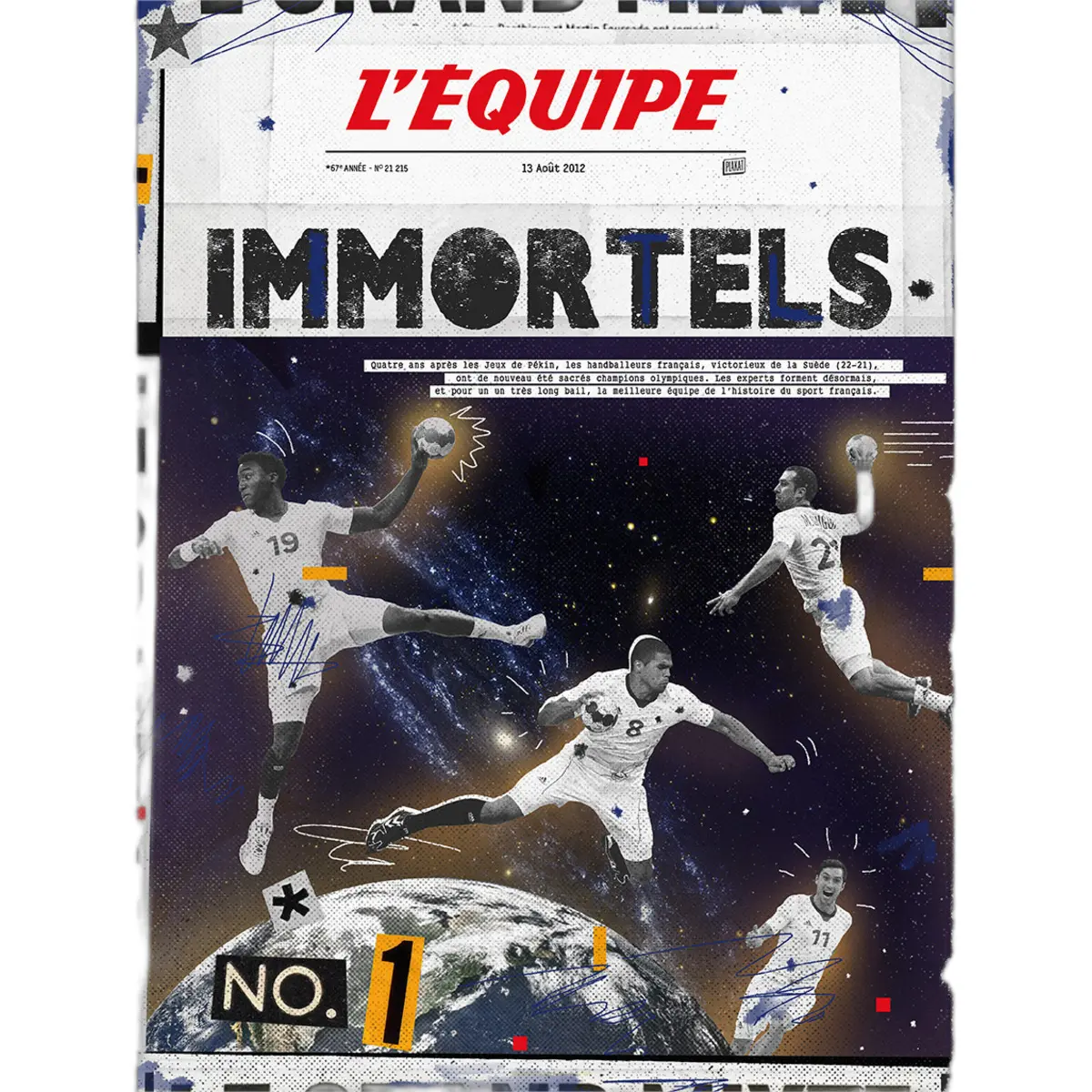 3760401320660 - Fotorahmen LEquipe - Handball