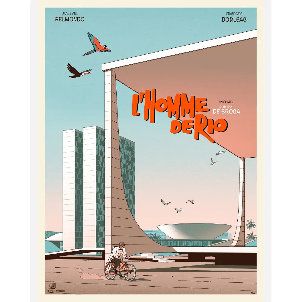 5051678588012 - Poster Lhomme de Rio