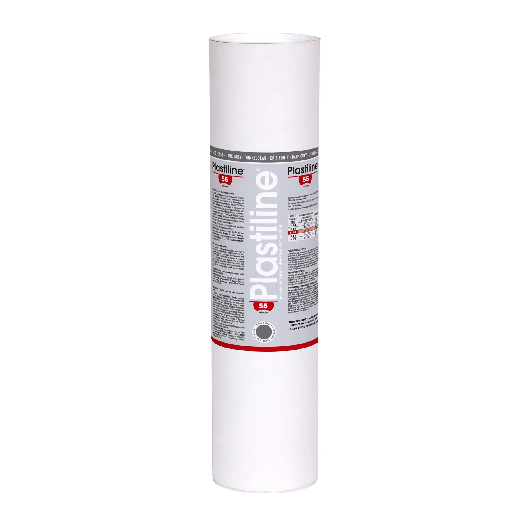 3188550057556 - Präzisionsknete Tube Härte 55 Plastiline