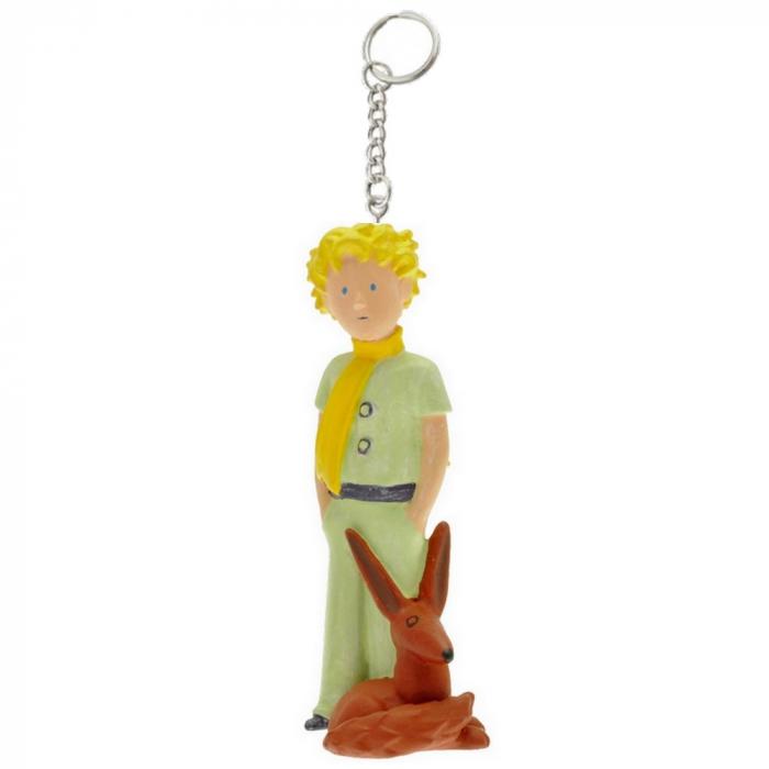 3521320610276 - Schlüsselanhänger the little prince mit Fuchs 4 cm - Plastoy