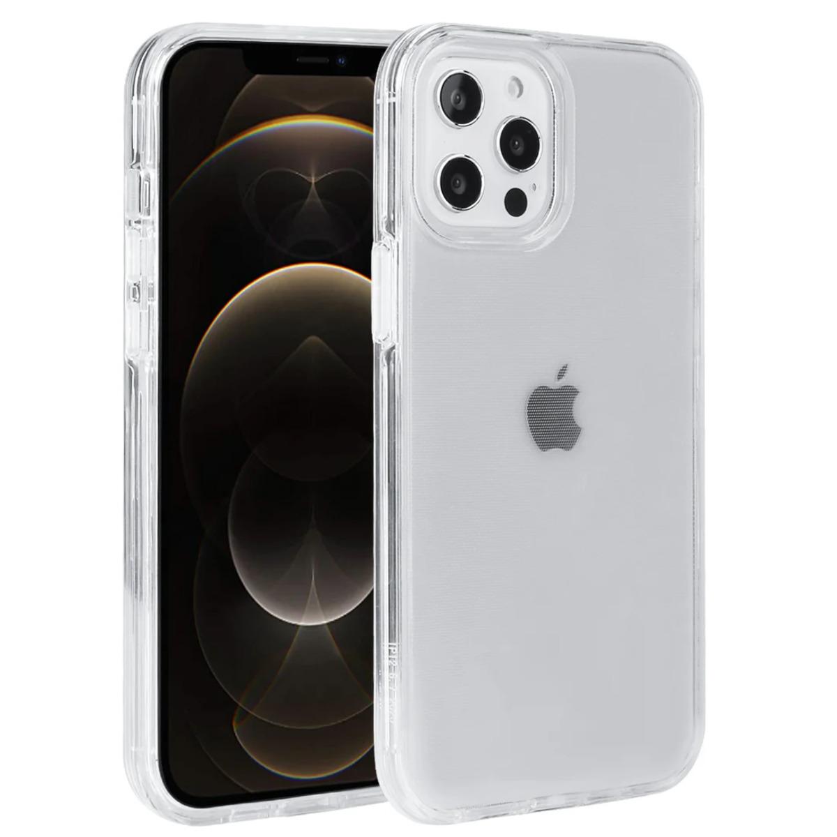 3665315011027 - Smartphone-Hülle 2 in 1 (Silikonrand und harte Schale) Iphone 12 Pro Max