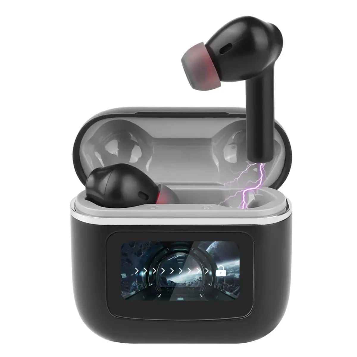 3665315036884 - Bluetooth-Kopfhörer mit LED-Display Platyne