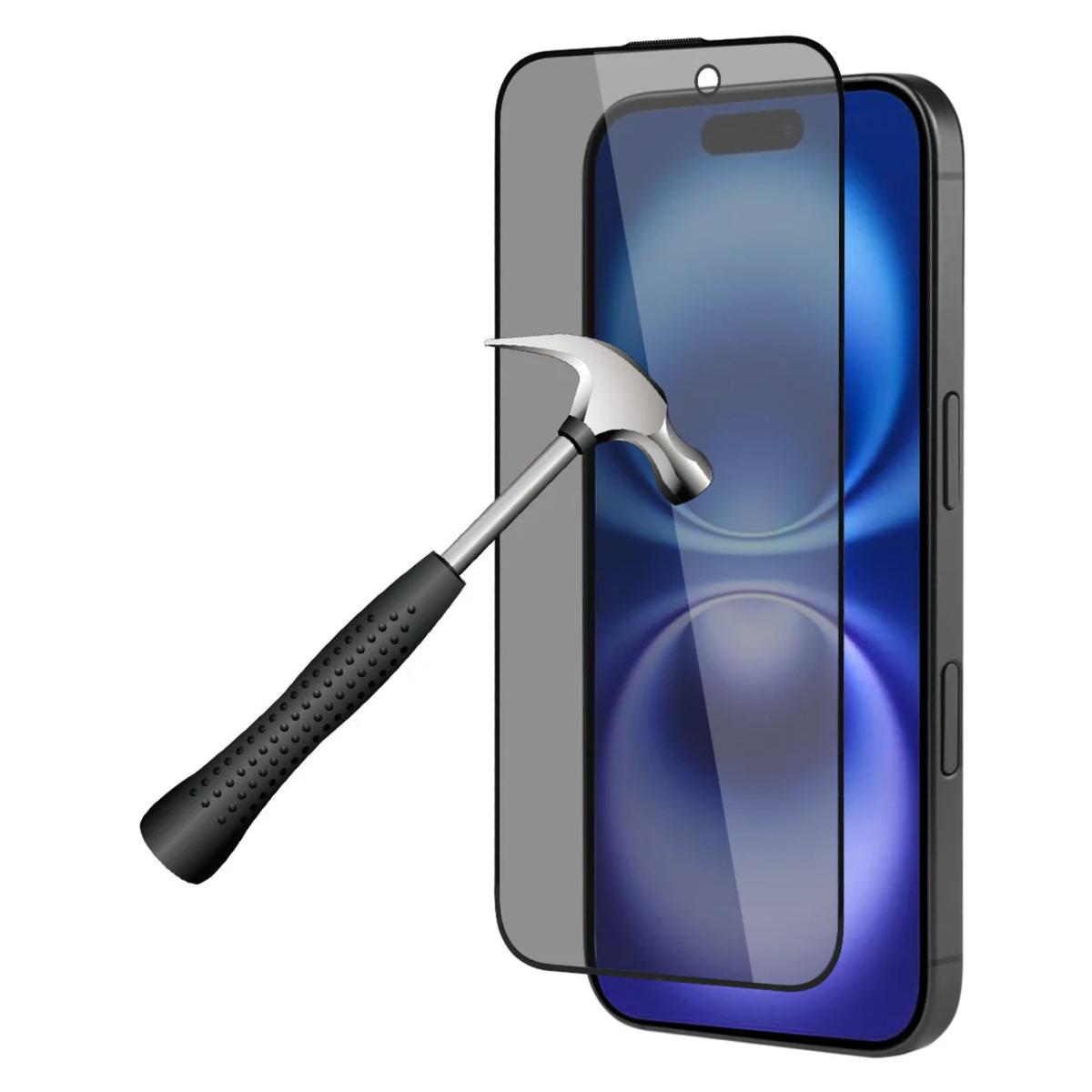 3665315038116 - Beschichtung aus gehärtetem Glas - staubdicht blasenfrei und hochfest Iphone 16