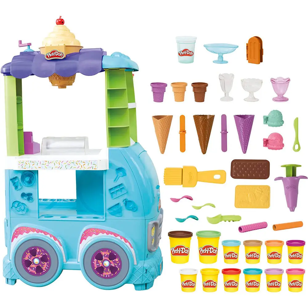 Jeux de simulation Play Doh Kitchen Creations Ice cream truck